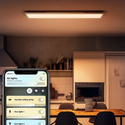 Philips Hue Kjøkkenbelysning Tak|Philips Hue<Aurelle taklampe - White Ambiance