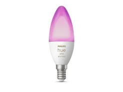 Philips Hue Led-Smartlyspærer|Led-Pærer E14 Sokkel<B39 E14 lyspære 4W 2200-6500K pluss farge