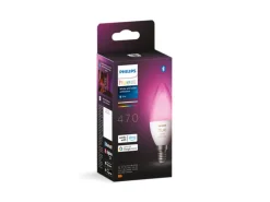 Philips Hue Led-Smartlyspærer|Led-Pærer E14 Sokkel<B39 E14 lyspære 4W 2200-6500K pluss farge