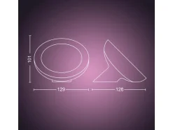 Philips Hue Philips Hue<Bloom bordlampe white and color ambiance