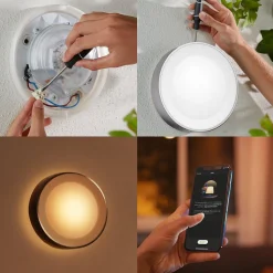Philips Hue Utelamper - Veggskjold / Plafond|Philips Hue<Daylo vegglampe utendørs white and color ambiance