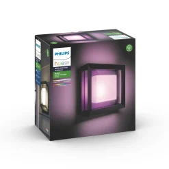 Philips Hue Utelamper - Veggskjold / Plafond|Philips Hue<Econic utendørs vegg/tak 3 white ambiance & color luminairs