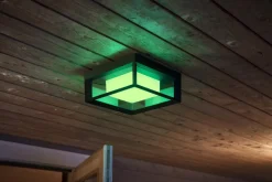 Philips Hue Utelamper - Veggskjold / Plafond|Philips Hue<Econic utendørs vegg/tak 3 white ambiance & color luminairs