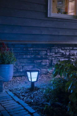 Philips Hue Portstolper|Philips Hue<Econic utendørs sokkel white ambiance & color luminairs