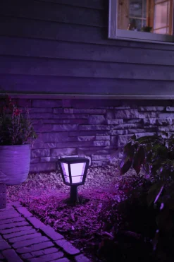 Philips Hue Portstolper|Philips Hue<Econic utendørs sokkel white ambiance & color luminairs