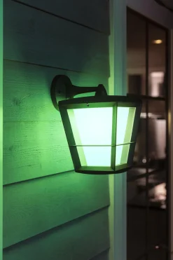 Philips Hue Utelamper - Veggskjold / Plafond|Philips Hue<Econic utendørs vegg white ambiance & color luminairs