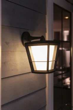 Philips Hue Utelamper - Veggskjold / Plafond|Philips Hue<Econic utendørs vegg white ambiance & color luminairs