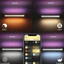 Philips Hue Kjøkkenbelysning Tak|Philips Hue<Ensis takpendel white and colore bluetooth