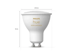 Philips Hue Led-Smartlyspærer|Led-Pærer Gu10 Sokkel<GU10 2200-6500K 5W - White ambiance v1