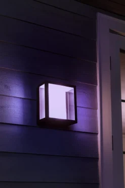 Philips Hue Utelamper - Veggskjold / Plafond|Philips Hue<Impress large vegglampe white ambiance & color luminaires