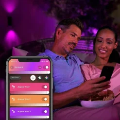 Philips Hue Utelamper Med Opp/Ned Lys|Philips Hue<Outdoor Appear Vegglampe Colore and White ambiance - Sport