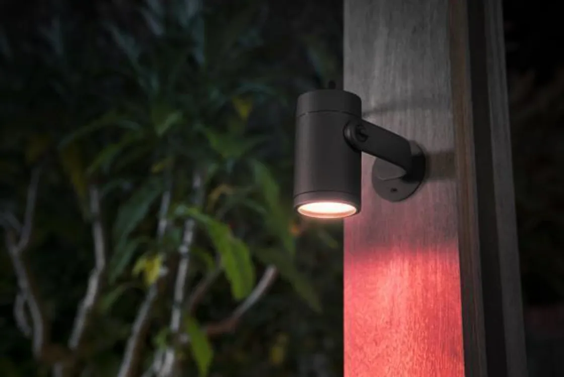 Philips Hue Spot På Spyd|Philips Hue<Outdoor Lily Spike 3x8W uplight basekit, antrasitt