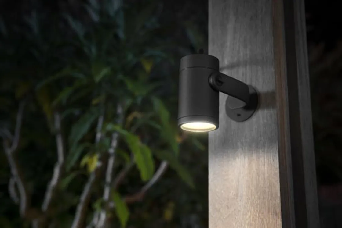 Philips Hue Spot På Spyd|Philips Hue<Outdoor Lily Spike 3x8W uplight basekit, antrasitt