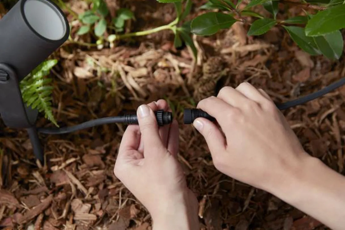 Philips Hue Spot På Spyd|Philips Hue<Outdoor Lily Spike 1x8W uplight extension kit, antrasitt