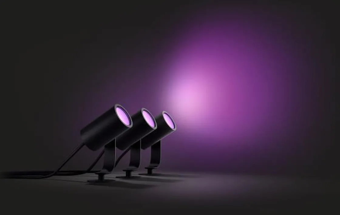 Philips Hue Spot På Spyd|Philips Hue<Outdoor Lily Spike 1x8W uplight extension kit, antrasitt