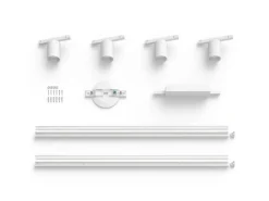 Philips Hue Led-Smartlyspærer|Kjøkkenbelysning Tak<smart Perifo spotskinne 4 spotter 2 meter Hue White Color Ambiance