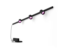 Philips Hue Led-Smartlyspærer|Kjøkkenbelysning Tak<smart Perifo spotskinne for vegg 3 spotter og 1,5 meter Hue White Color Ambiance