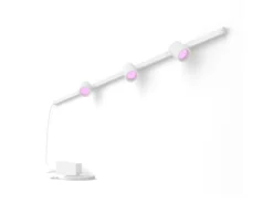 Philips Hue Led-Smartlyspærer|Kjøkkenbelysning Tak<smart Perifo spotskinne for vegg 3 spotter og 1,5 meter Hue White Color Ambiance