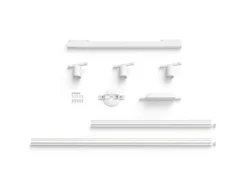 Philips Hue Led-Smartlyspærer|Kjøkkenbelysning Tak<smart Perifo spotskinne 3 spotter og 1 lyslinje 2,5 meter Hue White Color Ambiance