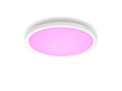 Philips Hue Kjøkkenbelysning Tak|Philips Hue<Surimu rund taklampe 40W 2200-6500K Hue White Color Ambiance -