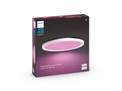 Philips Hue Kjøkkenbelysning Tak|Philips Hue<Surimu rund taklampe 40W 2200-6500K Hue White Color Ambiance -