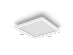 Philips Hue Kjøkkenbelysning Tak|Philips Hue<Surimu taklampe 25W 2200-6500K Hue White Color Ambiance -