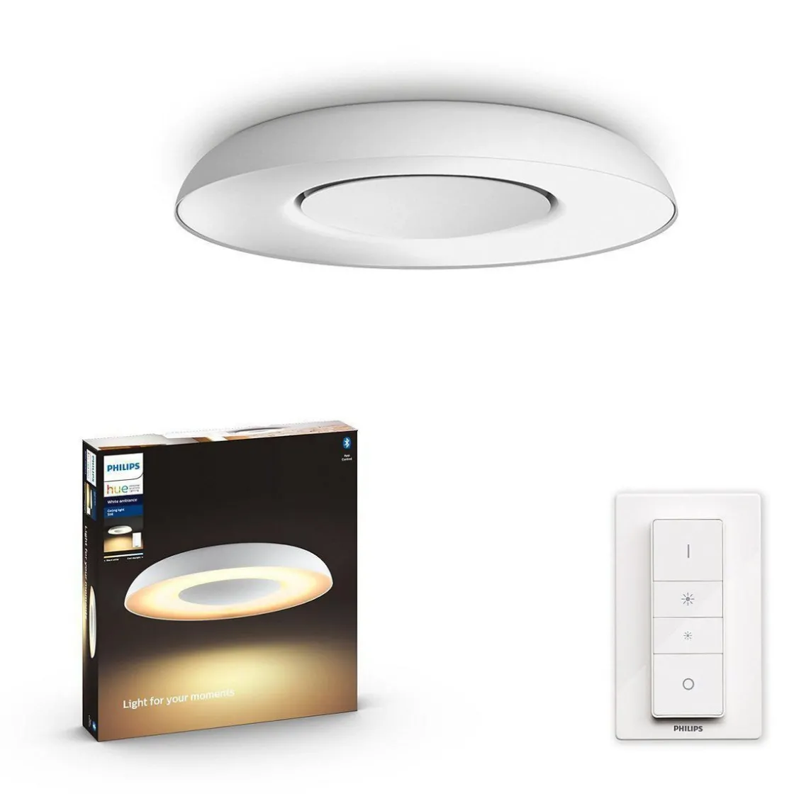 Philips Hue Kjøkkenbelysning Tak|Philips Hue<White Ambiance Still takplafond