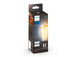 Philips Hue Led-Pærer Smart E27 Sokkel|Philips Hue<white LED 7W E27 ST 64 2200-4500 Kelvin - 60 mm
