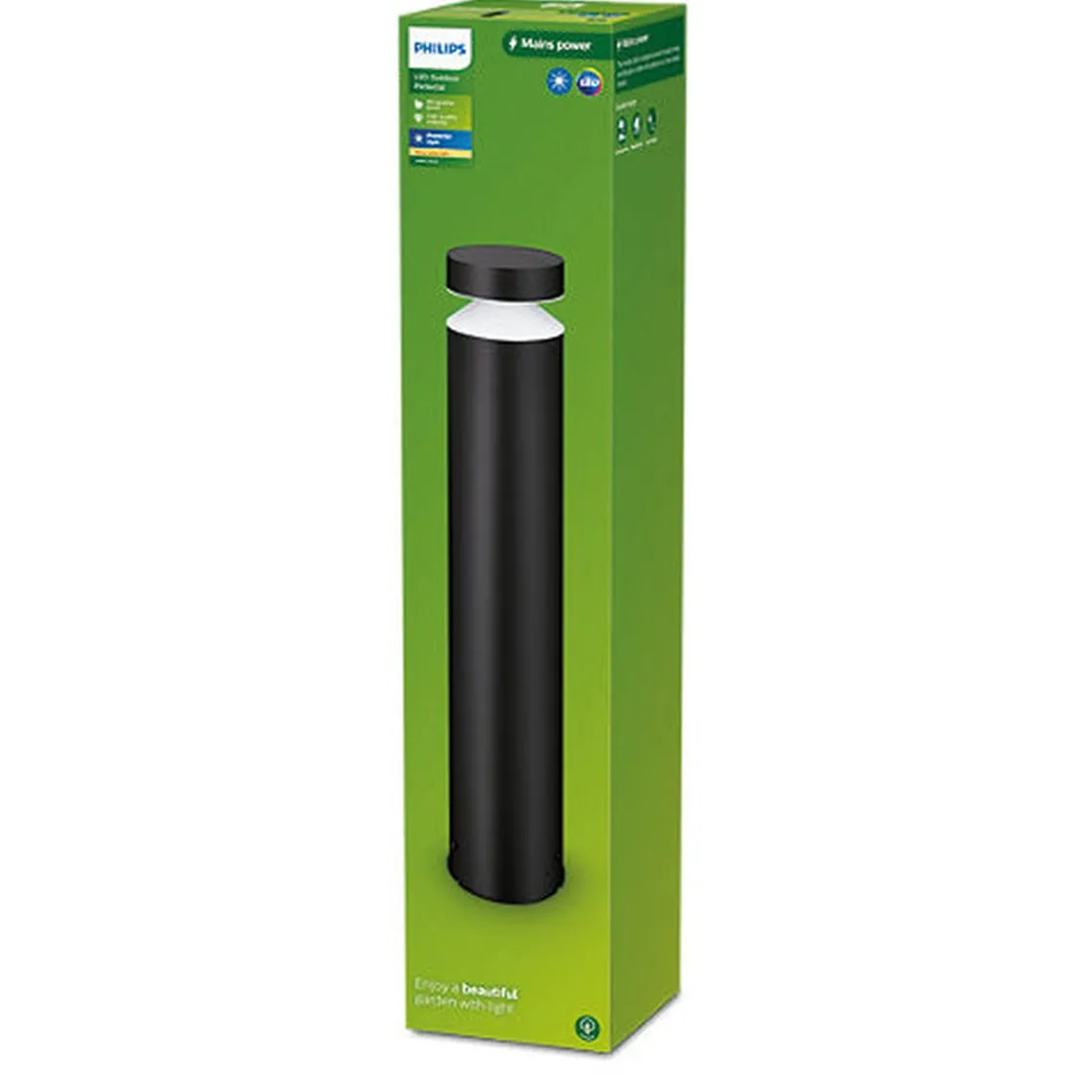 Philips Pullert<Laven 6W pullert utendørs IP44 2700 Kelvin - 50 cm