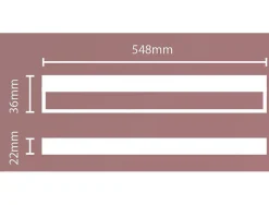 Philips Kjøkkenbelysning Benk|Kjøkkenbelysning Philips Linea<Linea benkbelysning 9W LED 2700K 800 lumen 54,8 cm -