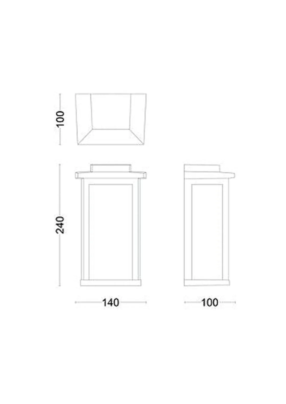 Philips Utelamper - Veggskjold / Plafond<Mirth vegglampe utendørs IP44