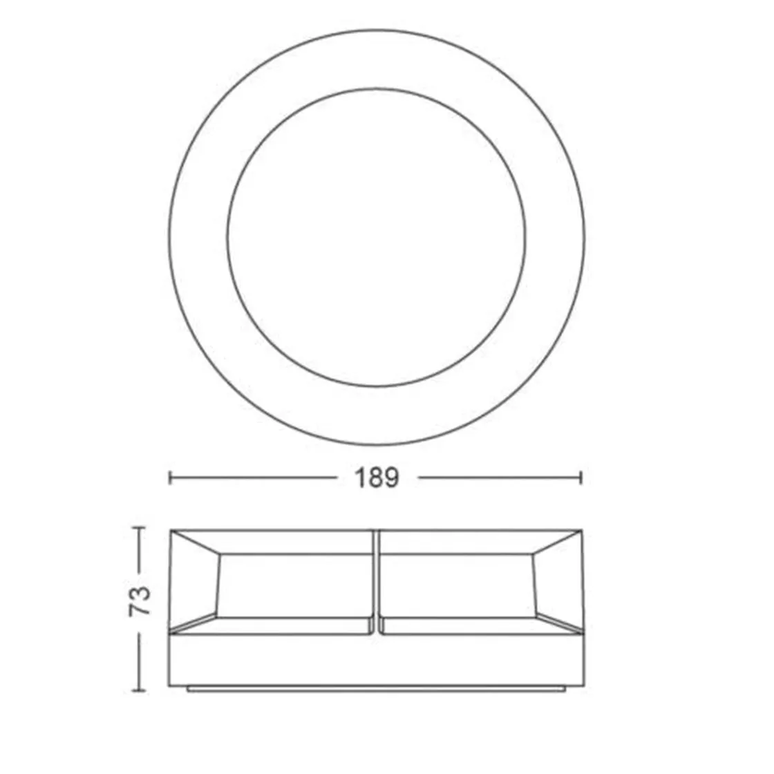 Philips Utelamper - Veggskjold / Plafond<myGarden Actea vegglampe utendørs IP44 12W LED -