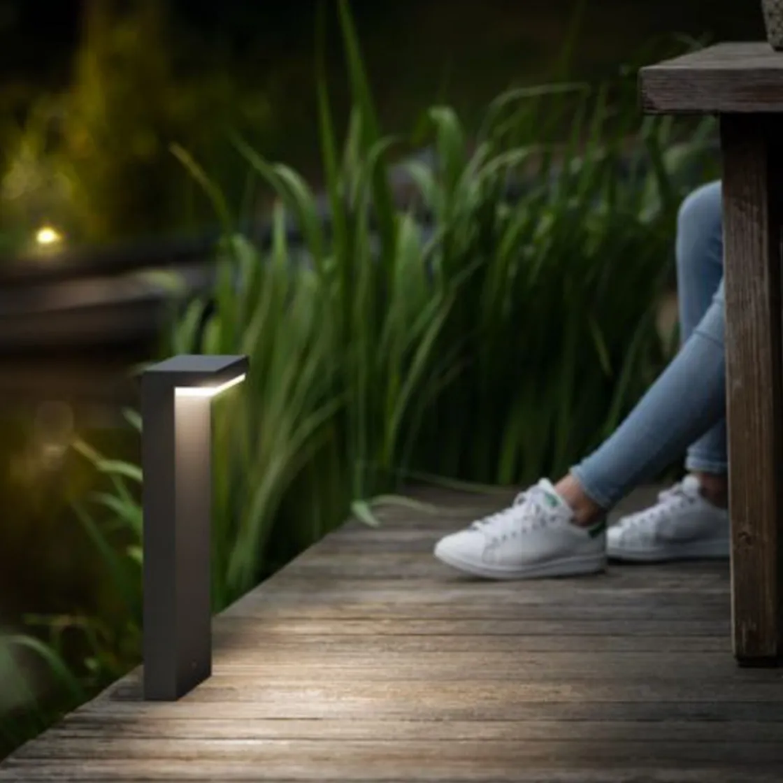 Philips Pullert<myGarden Bustan pullert 40 cm utendørs IP44 2x4,5W LED -