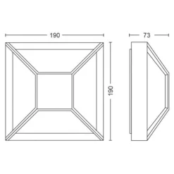 Philips Utelamper - Veggskjold / Plafond<myGarden Drosera vegglampe utendørs IP44 12W LED -