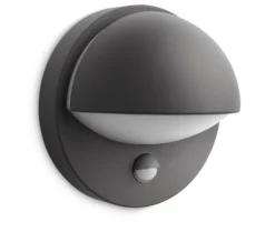 Philips Utelamper - Klassiske Vegglamper<myGarden Juni vegglampe utendørs IP44 E27 m/sensor -