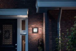 Philips Utelamper - Veggskjold / Plafond<myGarden Petronia 12W - Antrasitt