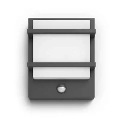 Philips Utelamper - Veggskjold / Plafond<myGarden Petronia 12W med sensor - Antrasitt