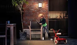 Philips Utelamper - Veggskjold / Plafond<myGarden Stock LED vegglampe, antrasitt