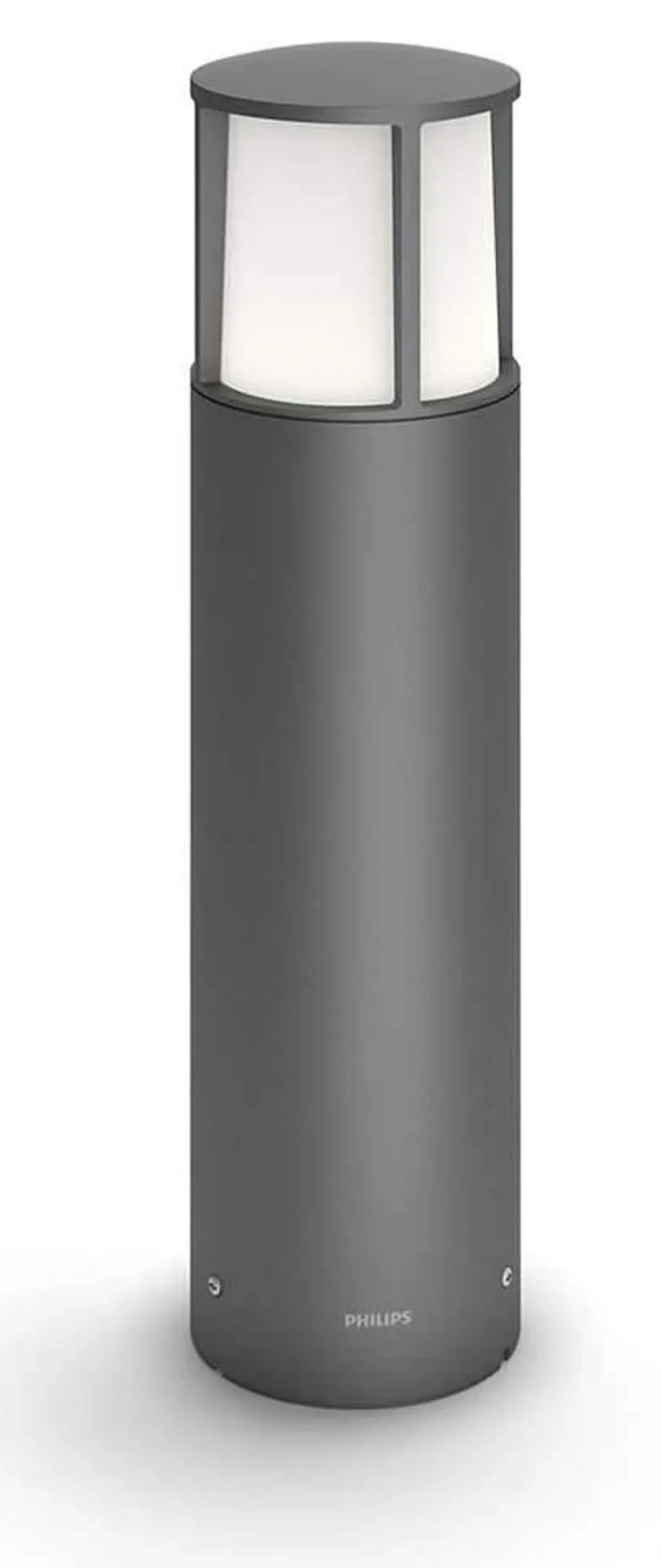 Philips Pullert<myGarden Stock LED pullert mini, antrasitt