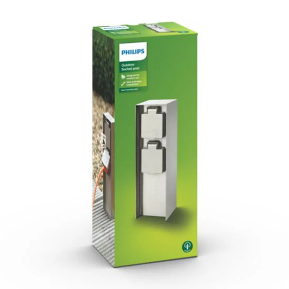 Philips Tilbehør Lamper<myGarden strømforsyning - Rustfritt sål