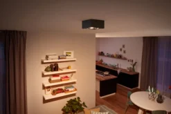 Philips Kjøkkenbelysning Tak|Spotter & Skinner<myLiving 4 lys takspot 4x4,5W warmglow - Hvit