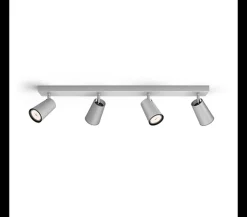 Philips Kjøkkenbelysning Tak|Spotter & Skinner<myLiving Paisley med 4 spot GU10