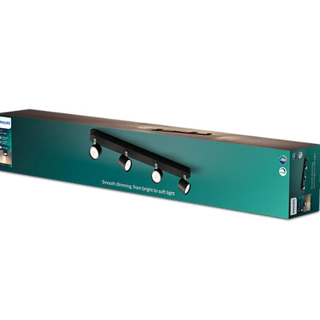 Philips Kjøkkenbelysning Tak|Spotter & Skinner<myLiving star taklampe 4x4,5W 2700 Kelvin dimbar -