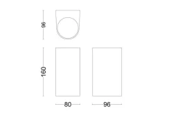 Philips Utelamper Med Opp/Ned Lys<Nightingale vegglampe utendørs opp/ned lys IP44