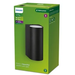 Philips Utelamper Med Opp/Ned Lys<Nightingale vegglampe utendørs opp/ned lys IP44