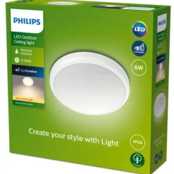 Philips Taklamper Ute|Utendørs Downlights<Python taklampe utendørs IP54 6W LED