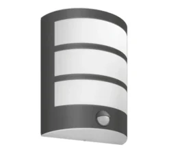 Philips Utelamper - Veggskjold / Plafond<Python vegglampe utendørs IP44 6W LED m/sensor -