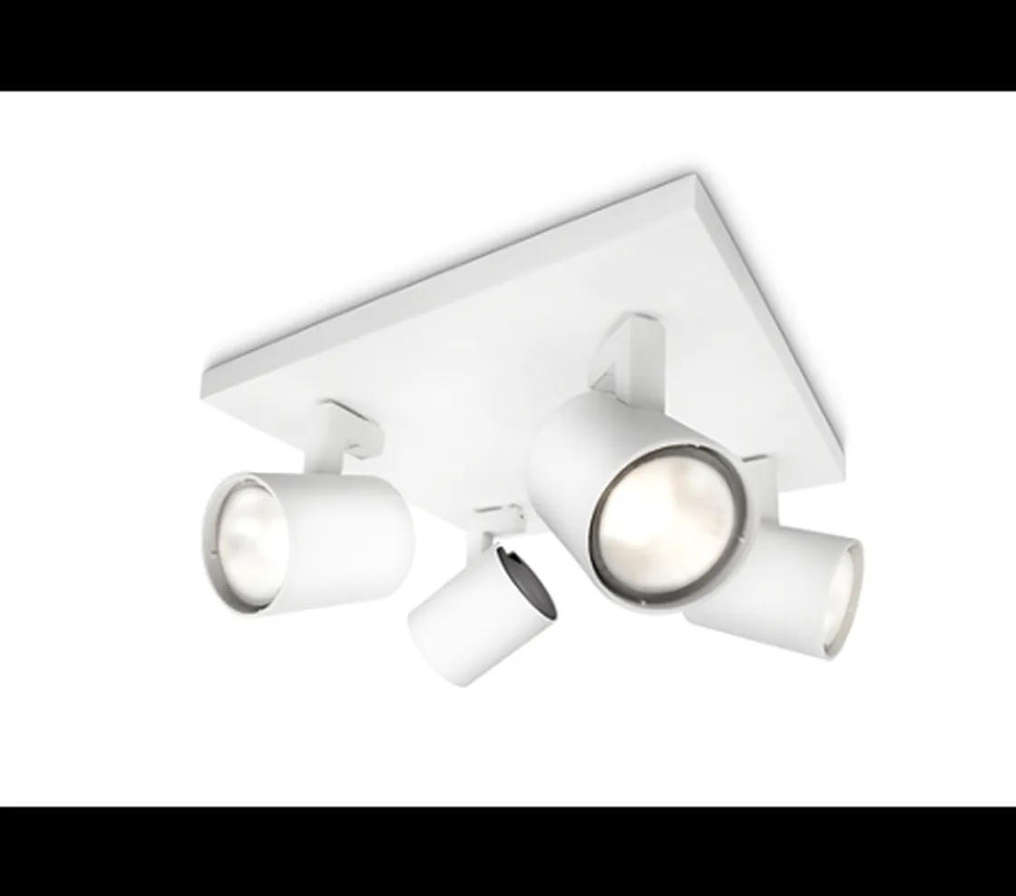 Philips Spotter & Skinner<Runner taklampe 4 spot
