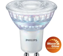 Philips Led-Pærer Gu10 Sokkel<3,8W (50W), warmglow dimbar GU10 LED RA90