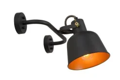 Lucide Leselamper<Pia vegglampe - Svart